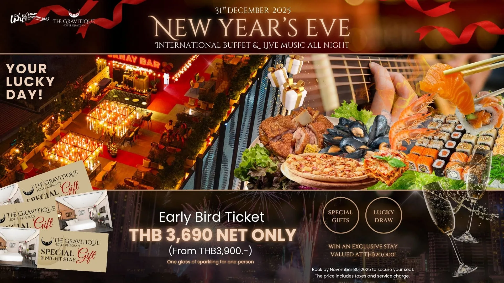Celebrate New Year's Eve 2026 At The Gravitique Hotel Khaosan 1 px120 1 1 1 1